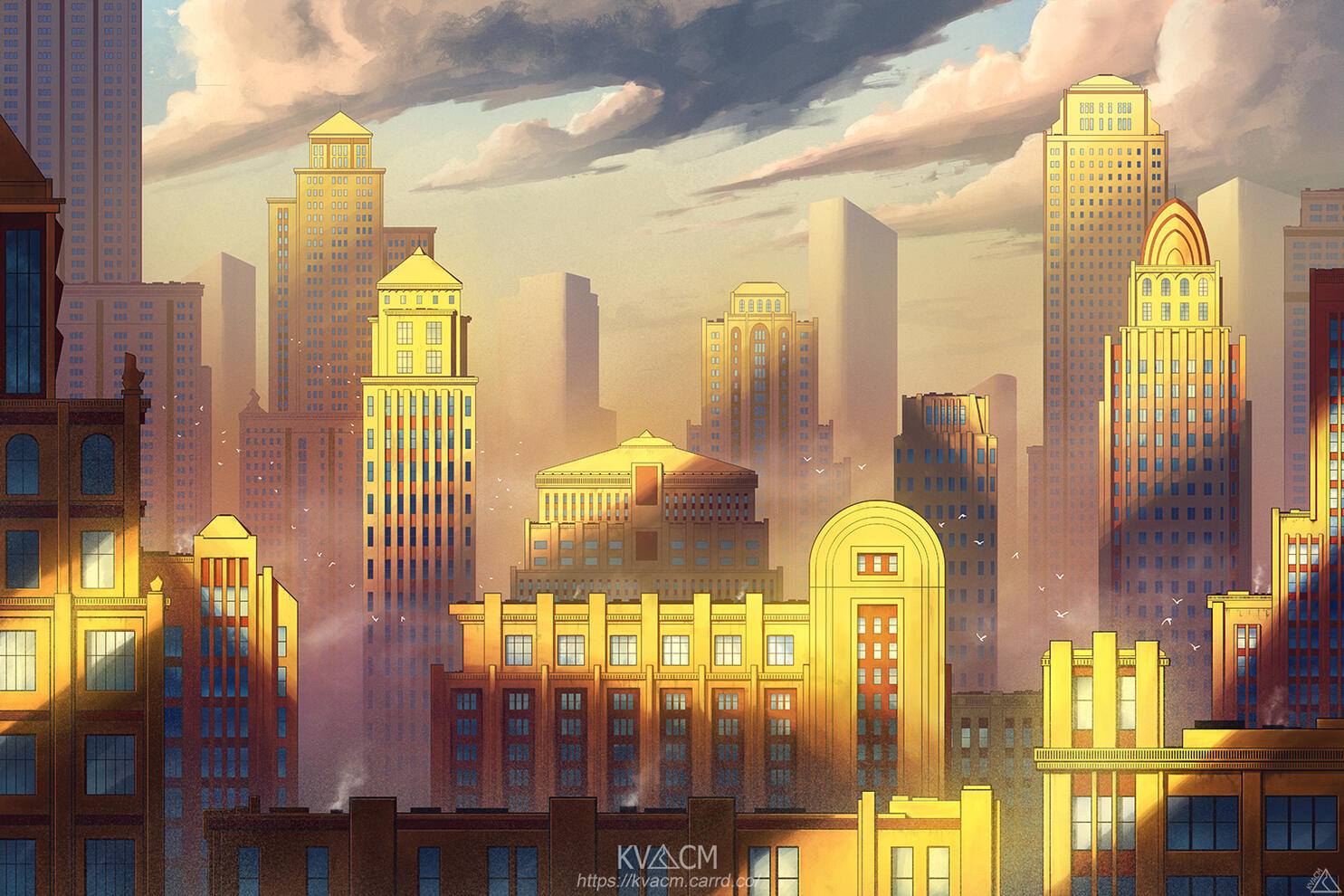 Art Deco City for Jay Birb Games